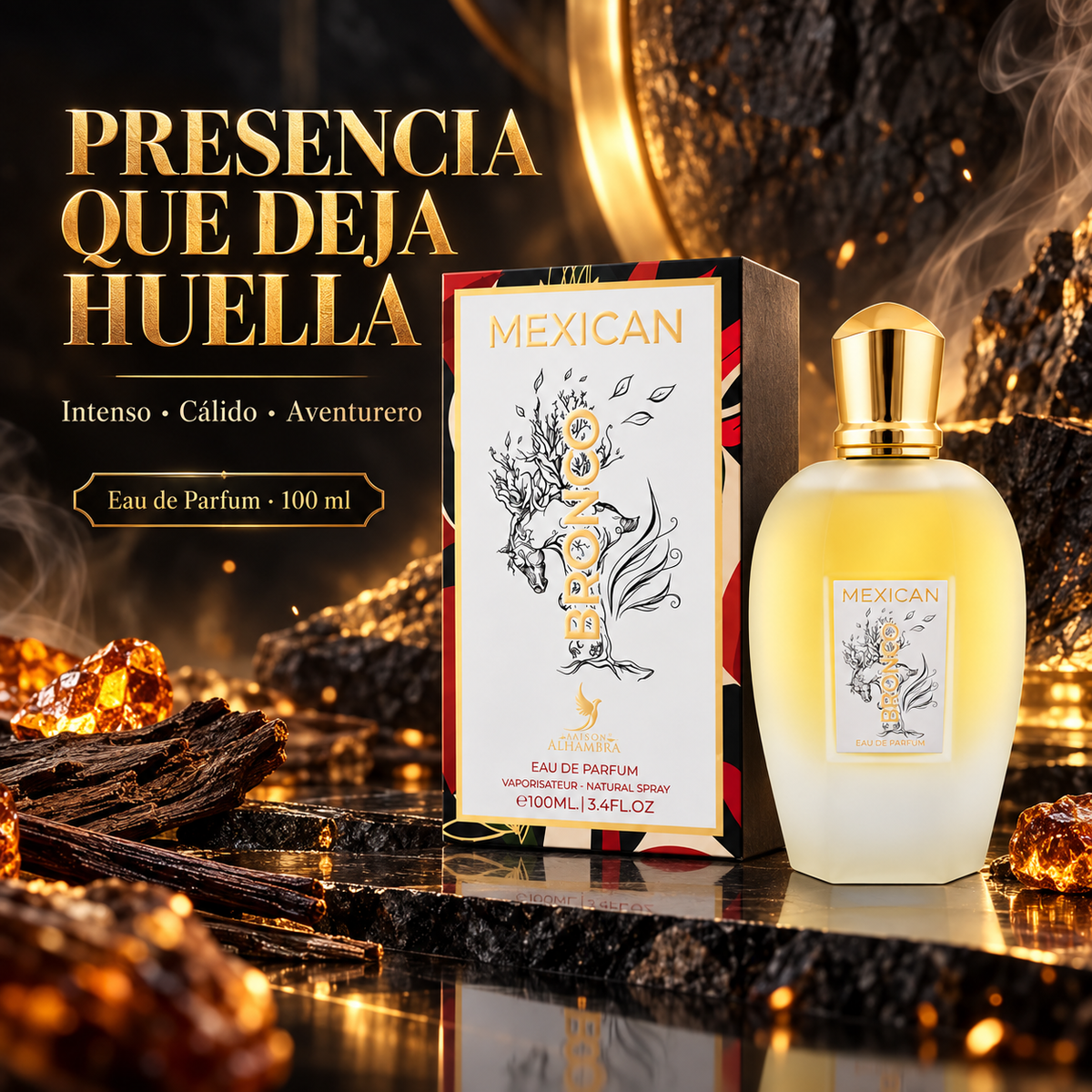 Volare – Mexican Bronco Perfume para Hombre Amaderado y Especiado 100 ml