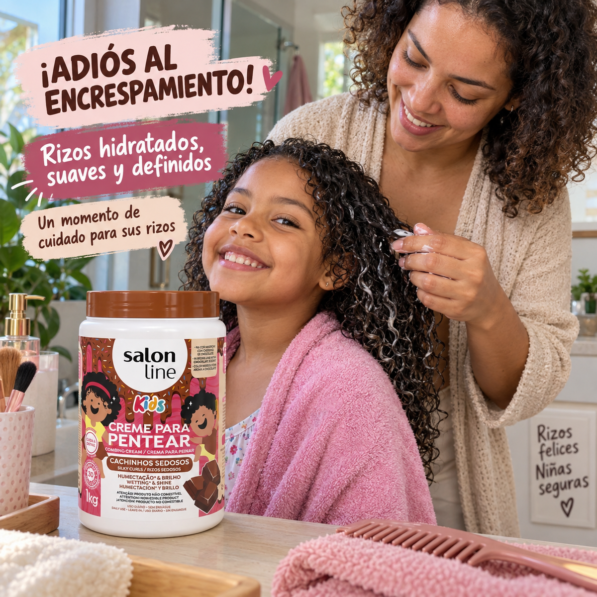 Salon Line – Crema para Peinar Infantil para Rizos Nutridos 1 kg