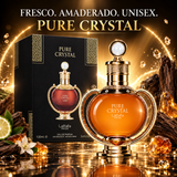 Anuncio Lattafa Pride Pure Crystal fresco amaderado unisex
