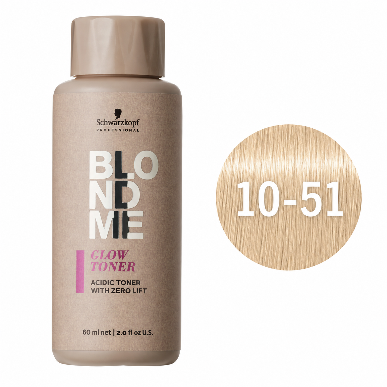 Schwarzkopf Professional BLONDME – Matizador para Cabello Rubio con Brillo 60 ml