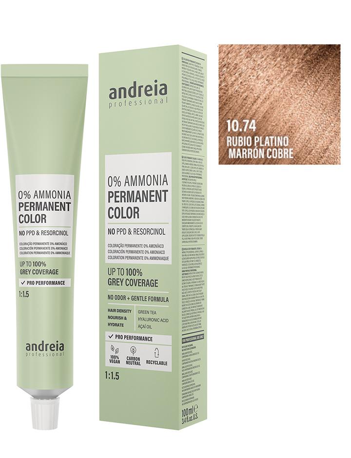 Andreia Professional – Tinte permanente sin amoníaco para cubrir canas 100 ml