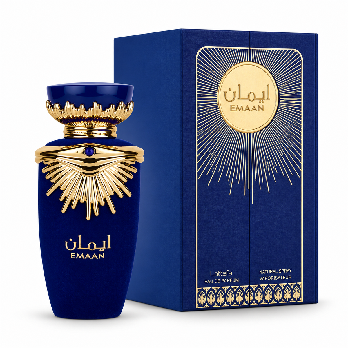 Lattafa – Perfume femenino floral Emaan Eau de Parfum 100 ml