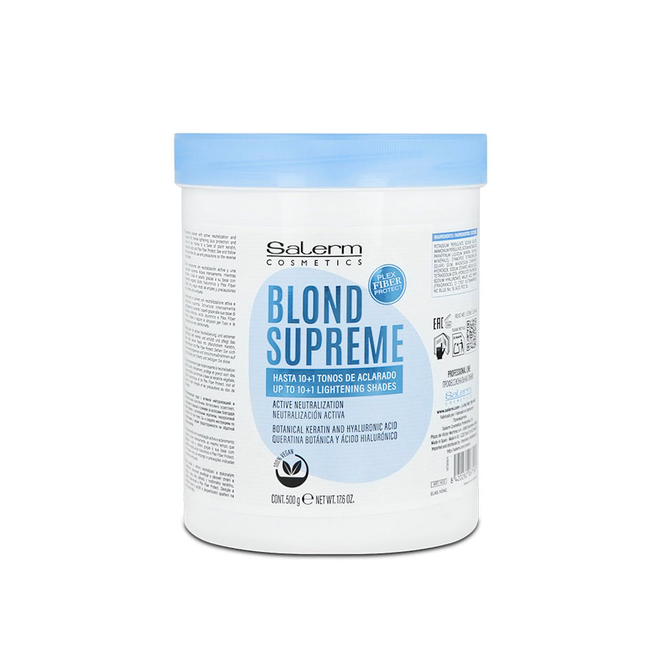 Salerm Cosmetics – Decolorante en Polvo hasta 10+1 Tonos 500g