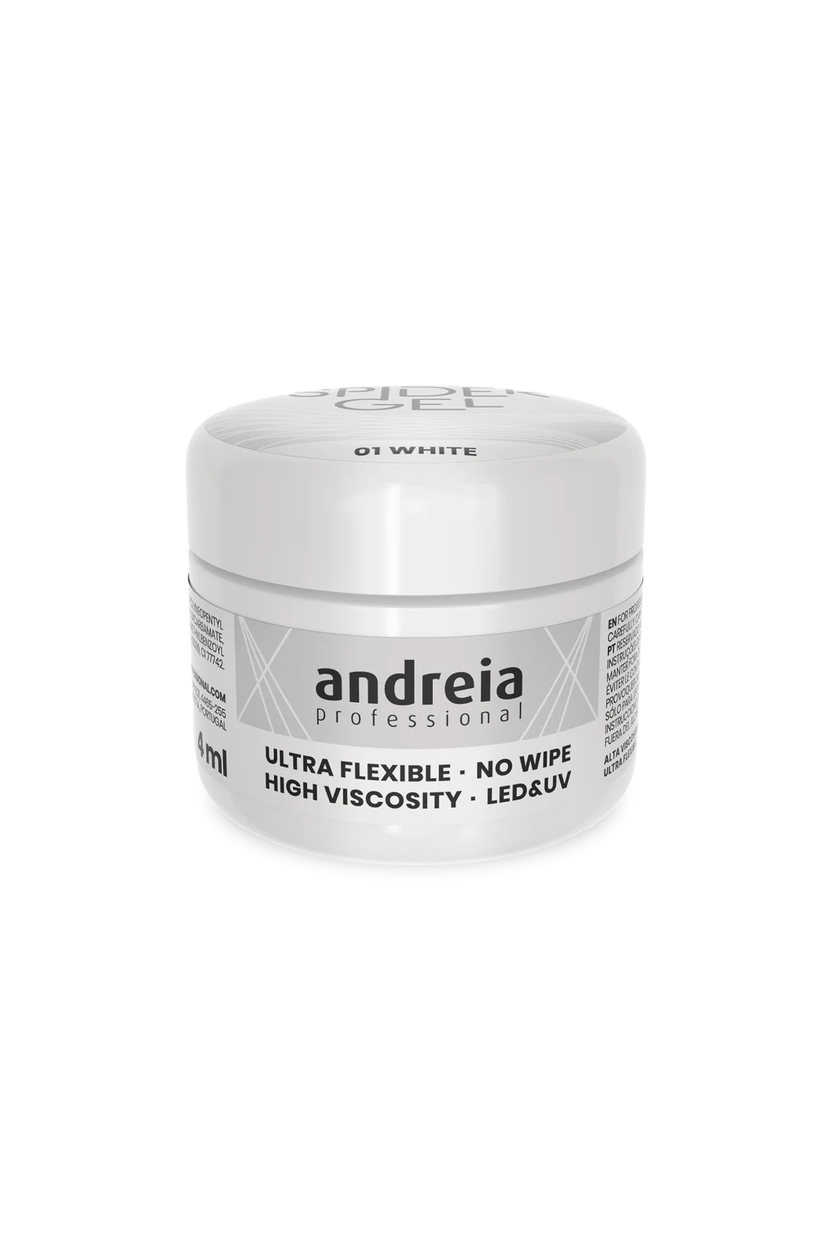 Andreia Professional – Gel para Nail Art Spider Gel de Alta Viscosidad 4 ml