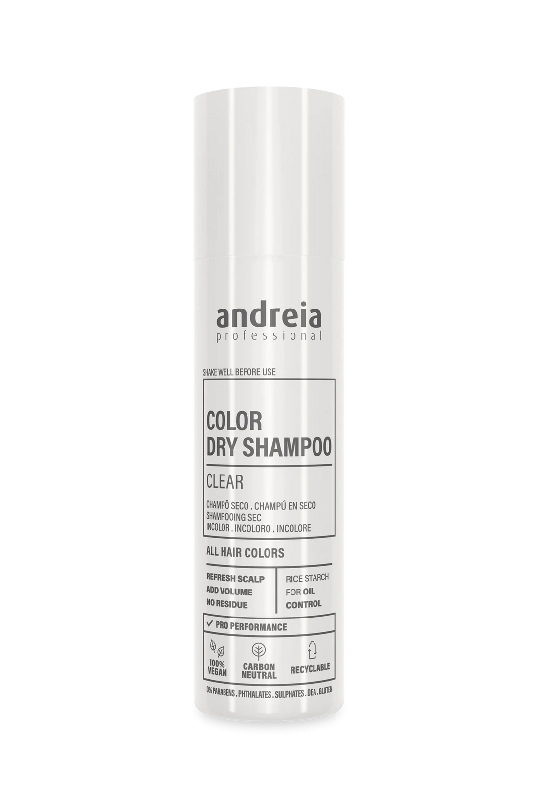 Andreia – Champú seco para retoques y volumen 150 ml