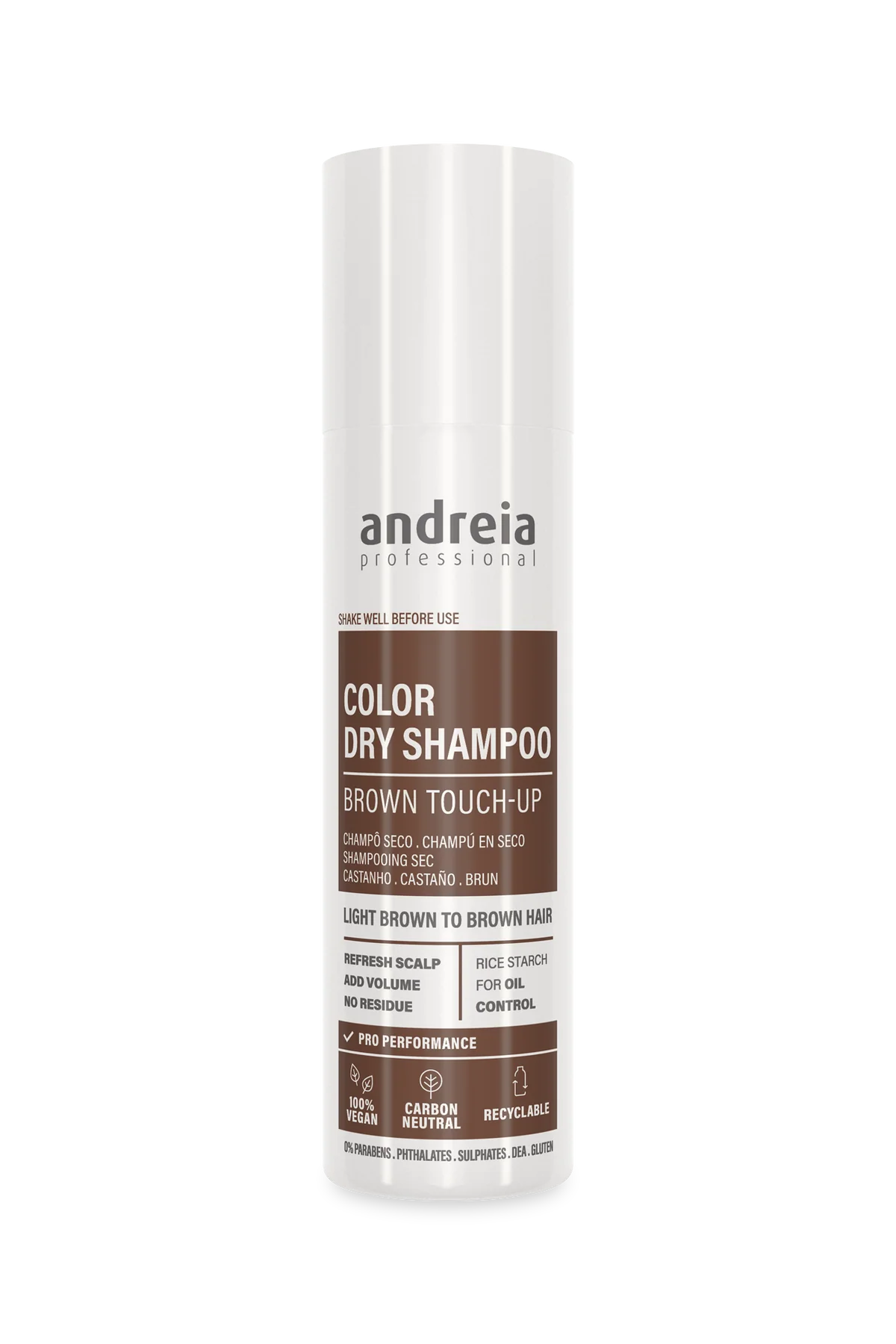 Andreia – Champú seco para retoques y volumen 150 ml