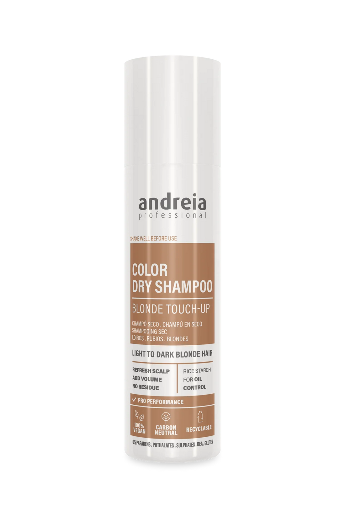 Andreia – Champú seco para retoques y volumen 150 ml