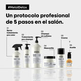 L'Óreal Serie Expert, Metal Detox Champú Sin Sulfatos 1500 ML
