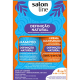 Salon Line – Kit para Cabello Ondulado y Rizado Definición Natural 2x300ml