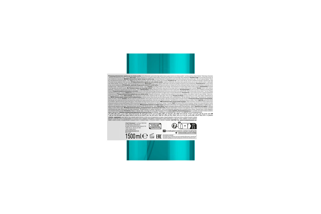 L’Oréal Expert Scalp Advanced Anti-Grasa Champú 500/1500 ml