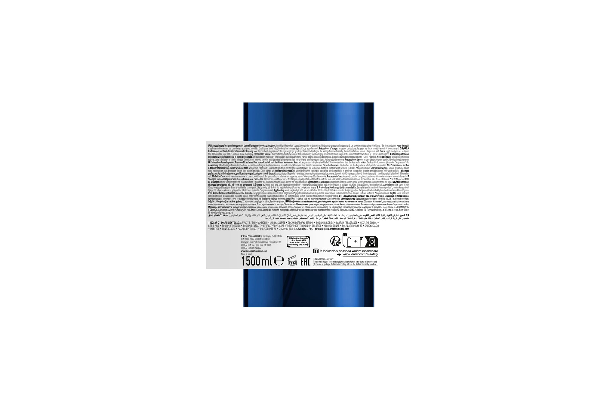 L’Oréal Expert Scalp Advanced Serioxyl Champú 500/1500 ml