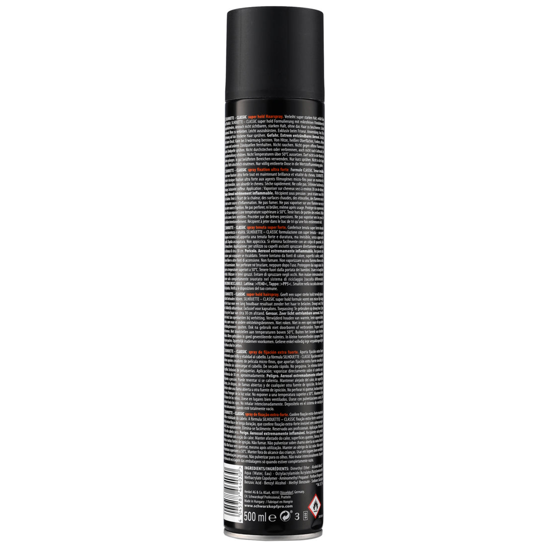 Silhouette Laca Fuerte 500 ml