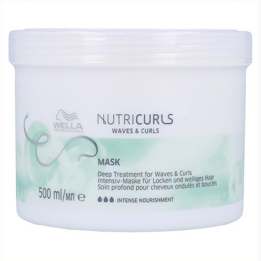 Wella Nutricurls Mask Waves & Curls | Mascarilla Nutritiva Intensa Para Pelo Rizado 150ml