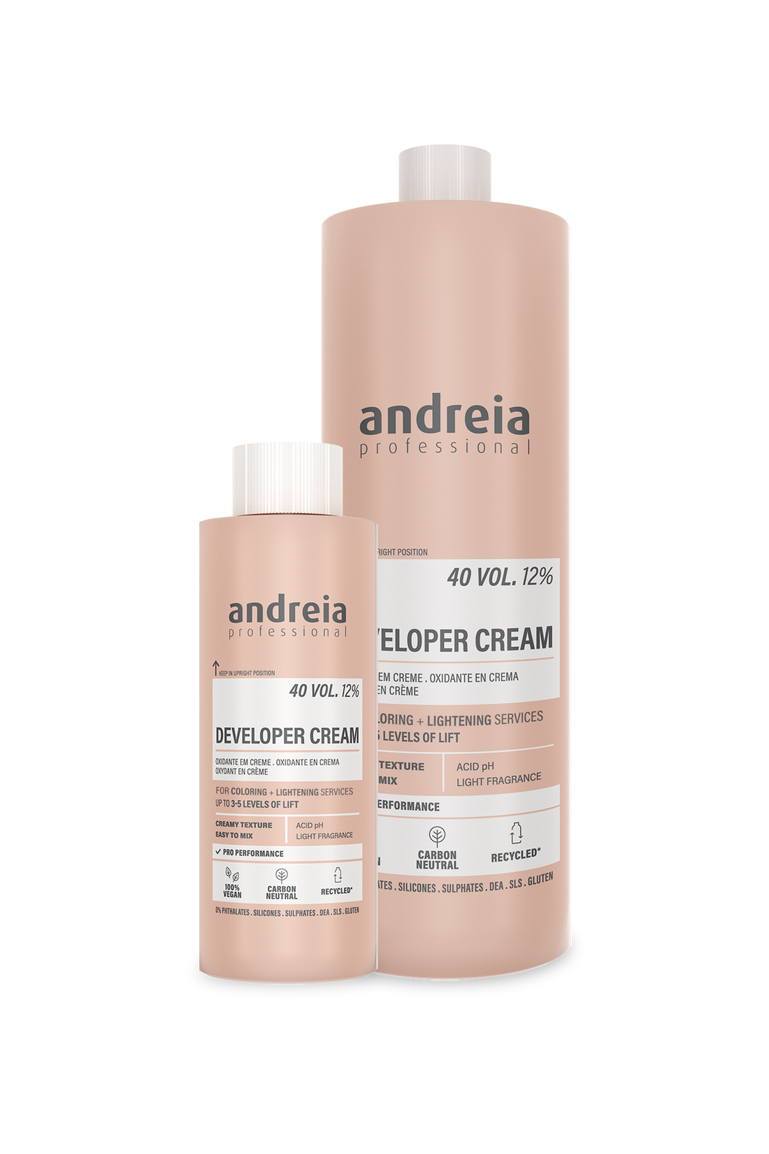 Andreia Professional – Crema Reveladora para Coloración y Decoloración 150 ml / 1000 ml