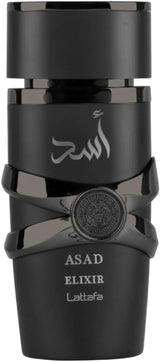 Lattafa – Perfume Árabe para Hombre Asad Elixir de Larga Duración 100 ml + Atomizador 5 ml