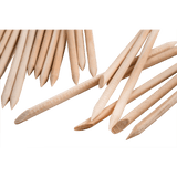 Palillos de Naranjo  de madera Punta/chaflán