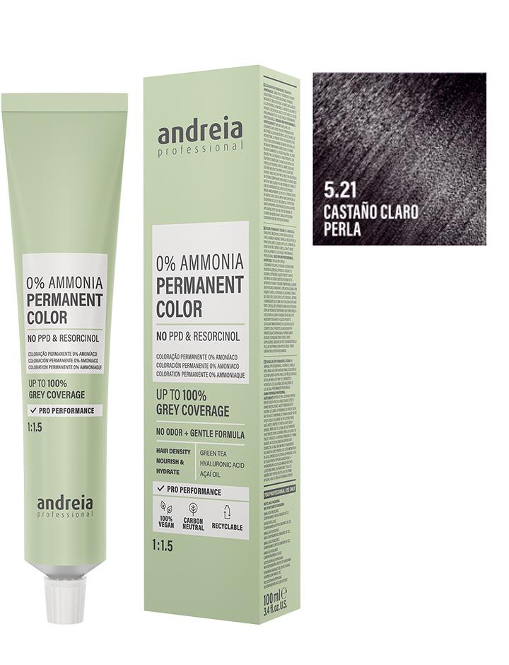 Andreia Professional – Tinte permanente sin amoníaco para cubrir canas 100 ml
