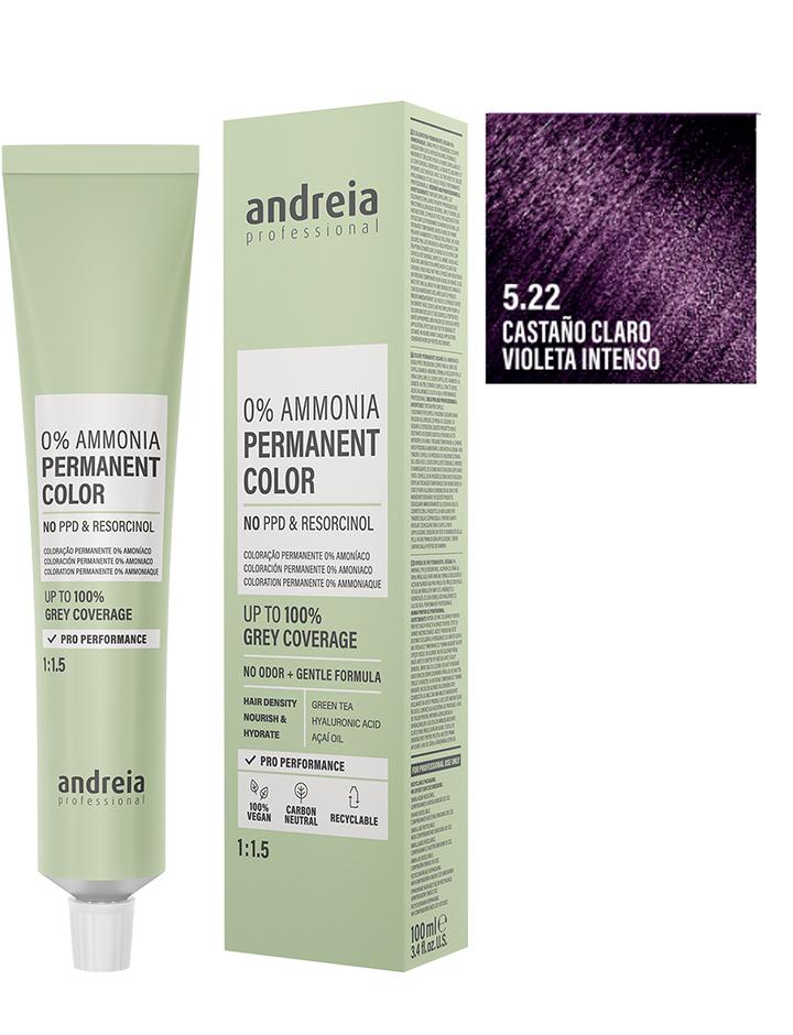 Andreia Professional – Tinte permanente sin amoníaco para cubrir canas 100 ml