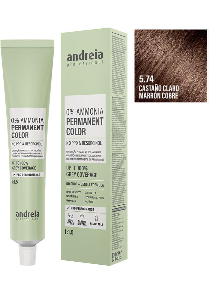Andreia Professional – Tinte permanente sin amoníaco para cubrir canas 100 ml