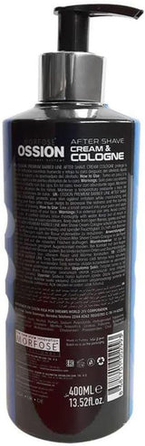 Morfose Ossion Premium Barber Line Series Crema para después del afeitado y Colonia Ocean Wave 400 ml