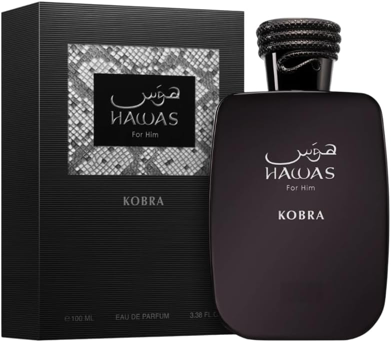 Rasasi – Perfume Árabe para Hombre Hawas Kobra Eau de Parfum 100 ml