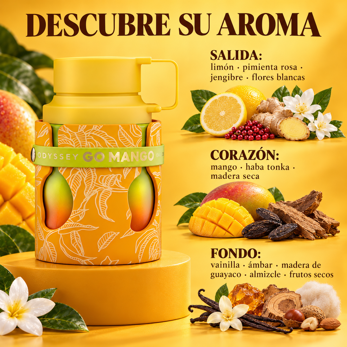 Armaf – Perfume Unisex Tropical Odyssey Go Mango Eau de Parfum 100 ml