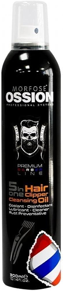 Morfose Ossion 5 en 1 Aceite Limpiador Cortapelos 300ml
