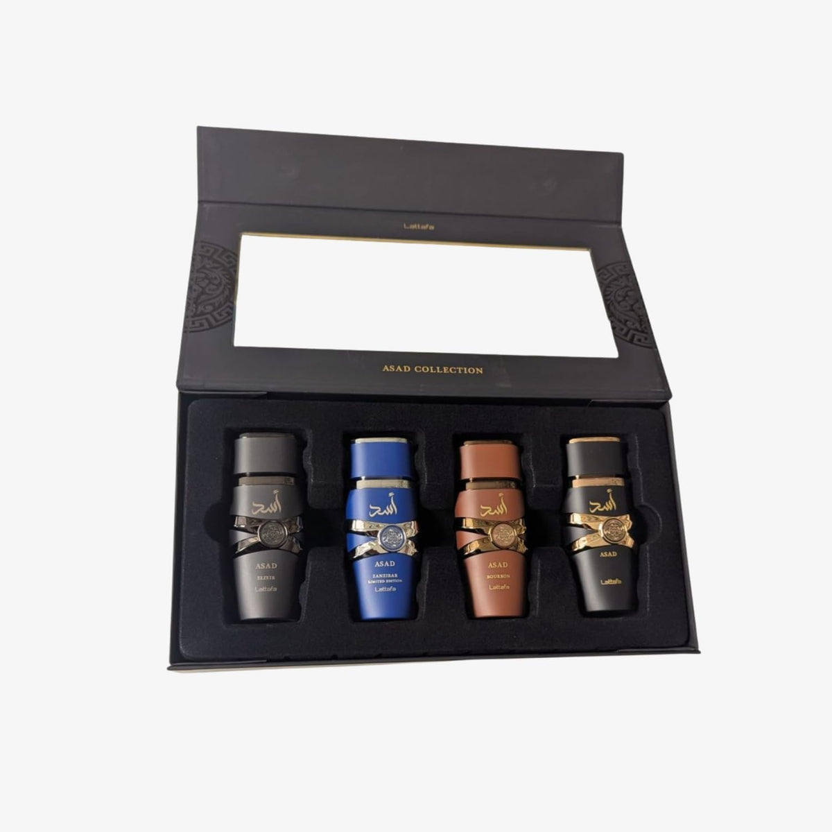 Lattafa – Set de Perfumes para Hombre Asad Collection 4 x 25 ml