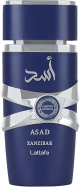 Lattafa – Perfume para hombre Asad Zanzibar Limited Edition 100 ml