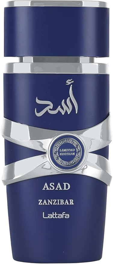 Lattafa – Perfume para hombre Asad Zanzibar Limited Edition 100 ml