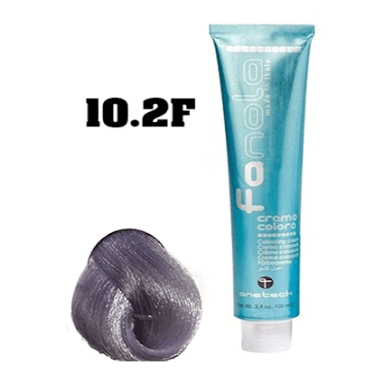 Tono 10.2F Rubio platino violeta fantasía