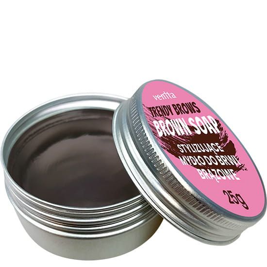 Cera  para cejas 3 en 1 Venita Trendy Brows Black para peinar, tonificar y cuidar negro 25 g