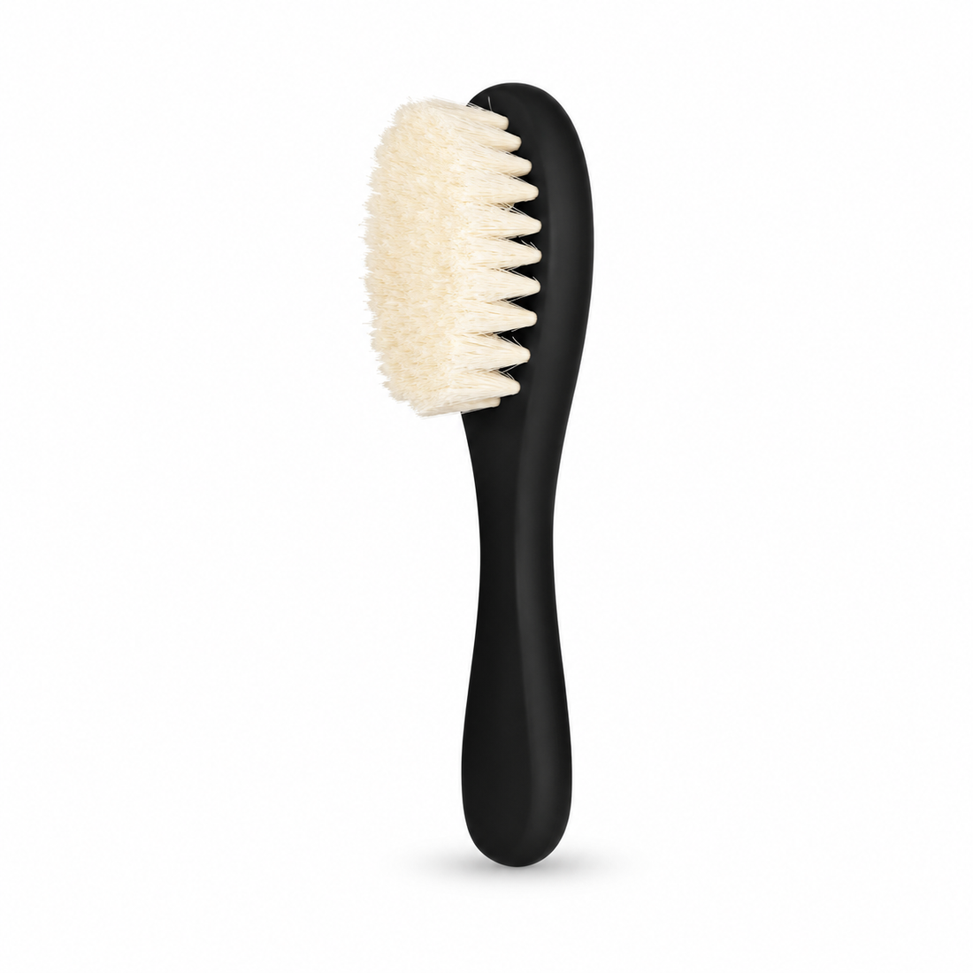 L3VEL3 – Cepillo para barbero Bristle Brush de cerdas suaves para degradados · 14,6 cm