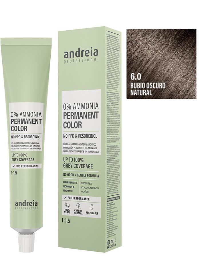 Andreia Professional – Tinte permanente sin amoníaco para cubrir canas 100 ml