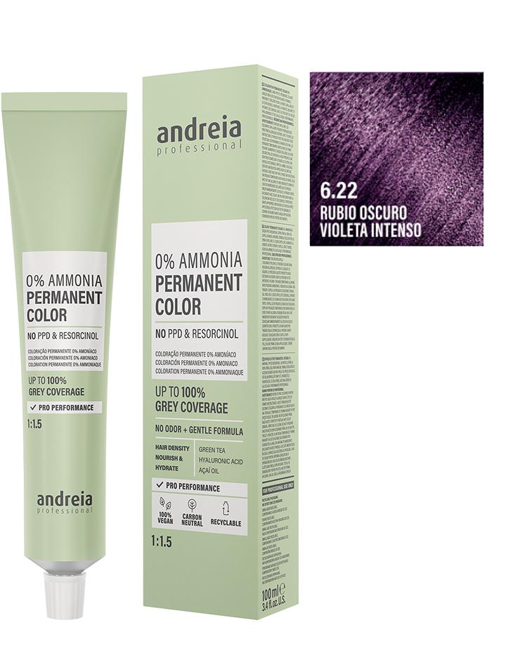 Andreia Professional – Tinte permanente sin amoníaco para cubrir canas 100 ml