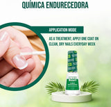 Valmy Química Endurecedora de Uñas, Libre de Formaldehído 7 Free, Tratamiento Fortalecedor y Protector -14 ml