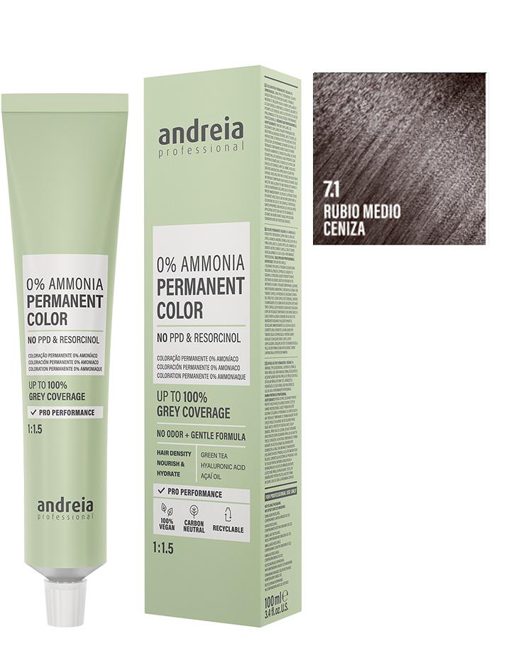 Andreia Professional – Tinte permanente sin amoníaco para cubrir canas 100 ml