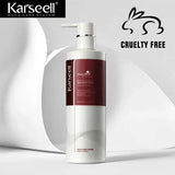 KARSEELL Champú Maca Reparador | 500ML Limpiador capilar cabello seco y dañado