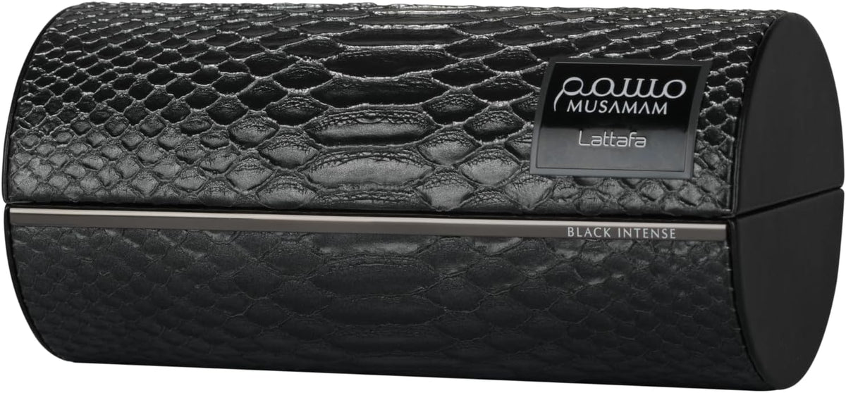 Lattafa – Musamam Black Intense, perfume amaderado para hombre 100 ml