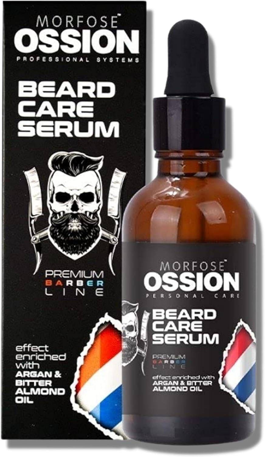 Morfose Ossion Premium Barber Line - Suero para el cuidado de la barba (50 ml)