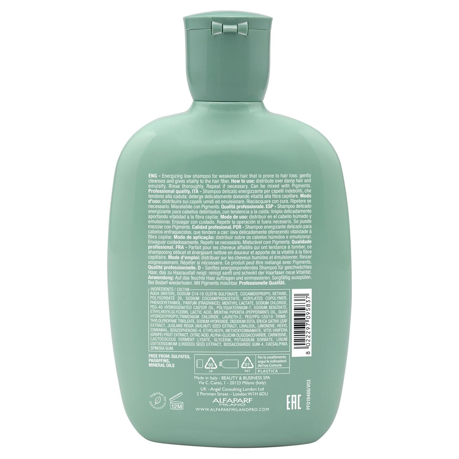 AlfaParf Sd Scalp Renew Energizing Shampoo 250ml