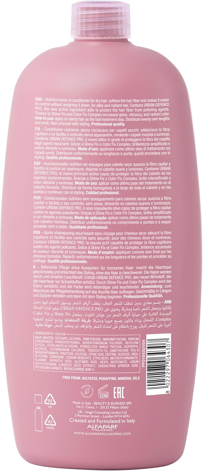 Alfaparf Milano, Acondicionador Semi Di Lino Moisture Nutritive  1000 Ml
