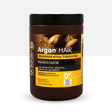 Dr. Sante Mascarilla Capilar Profesional Hidratante de Aceite de Argán y Queratina  - Cabello Dañado Natural Sin Parabenos 1L