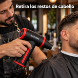 Black Crows – Soplador barbero inalámbrico JET 160 para retirar restos de cabello – Kit con boquilla y cable USB-C