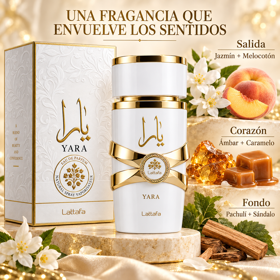 Lattafa – Perfume para Mujer Yara Moi Eau de Parfum 100ml
