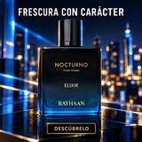 Rayhaan – Perfume para hombre Nocturno Elixir Eau de Parfum 100 ml