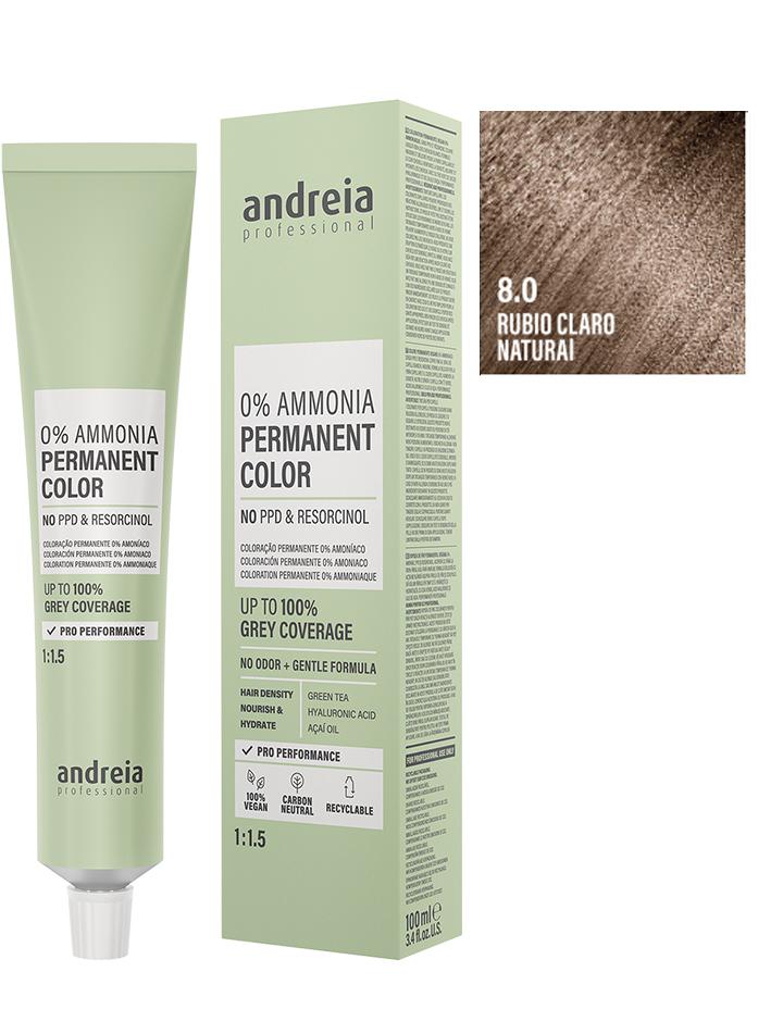 Andreia Professional – Tinte permanente sin amoníaco para cubrir canas 100 ml