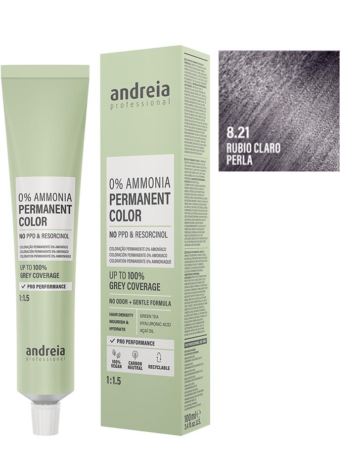 Andreia Professional – Tinte permanente sin amoníaco para cubrir canas 100 ml