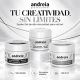 Andreia Professional – Gel para Nail Art Spider Gel de Alta Viscosidad 4 ml