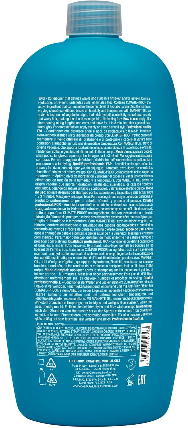 Alfaparf Milano Semi Di Lino Curls Enhancing Conditioner 1000 ml